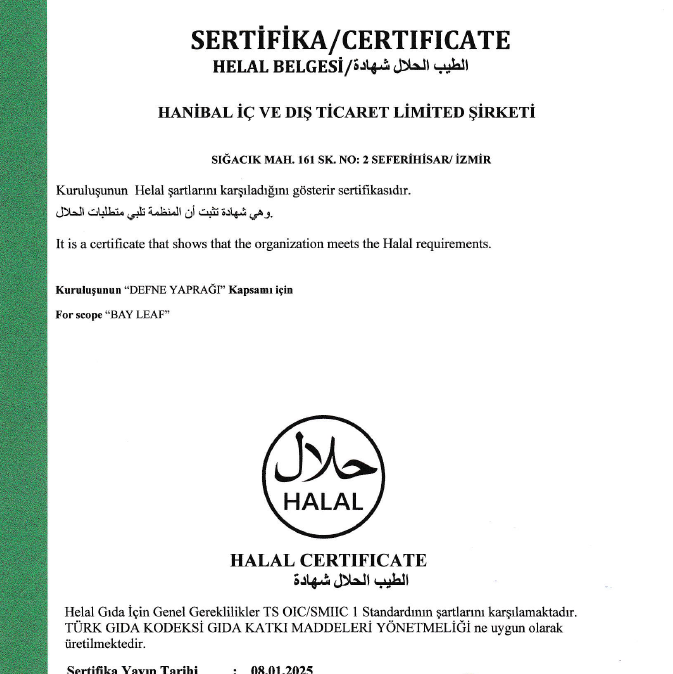 hanibal halal